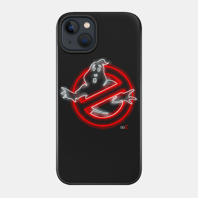 Ghostbusters logo glow - Ghostbusters - Phone Case