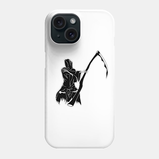 Death Stretching Phone Case by euglenii