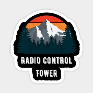 Radio Control Tower Magnet