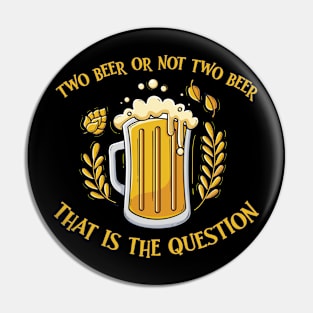 Funny beer quote Pin