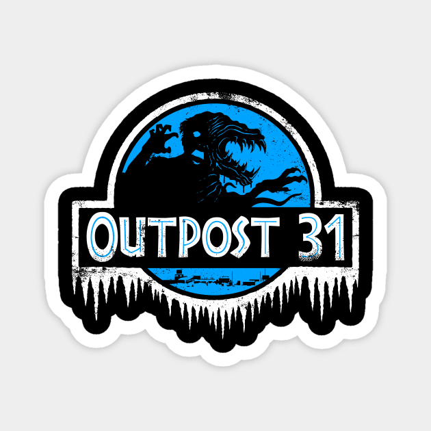 Outpost 31 Magnet by demonigote