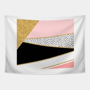 Blush golden epiphany Tapestry