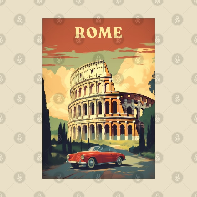 Rome by Retro Travel Design