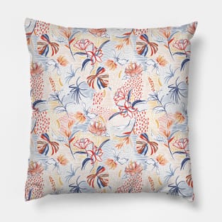 Exotic Tropical Botanical Pillow