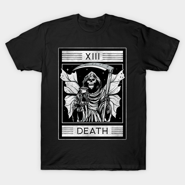 Disover Fairycore Aesthetic Death Fairy Tarot Card - Fairycore - T-Shirt