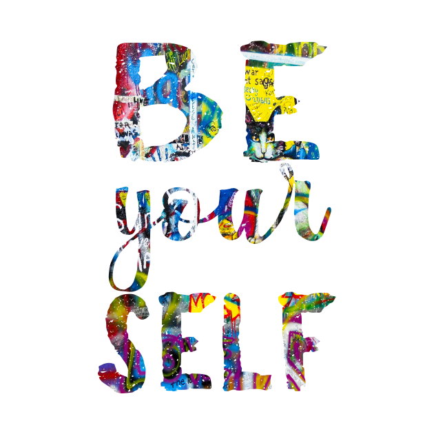 just be yourself t shirt