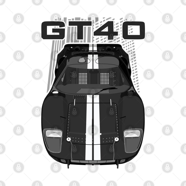 Ford GT40-black by V8social