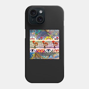 Portuguese folk art Phone Case