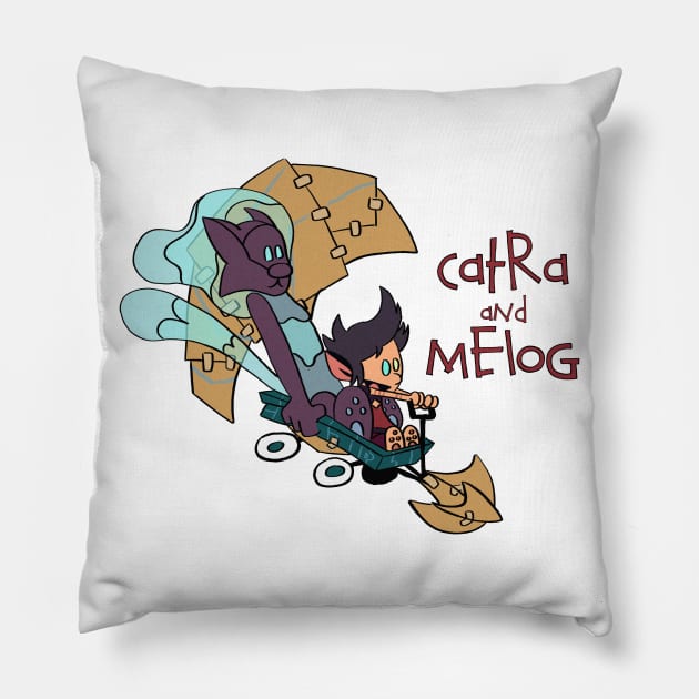 Catra and Melog Skiff Pillow by Sepheria