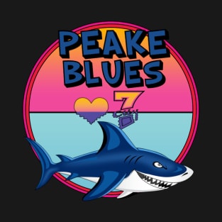 Festival BIG Peake Blue Sharks T-Shirt