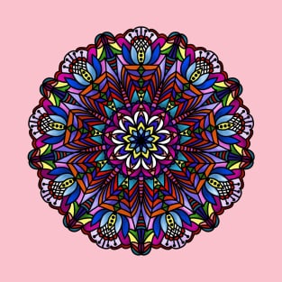 Kashubian Style Mandala 1 T-Shirt