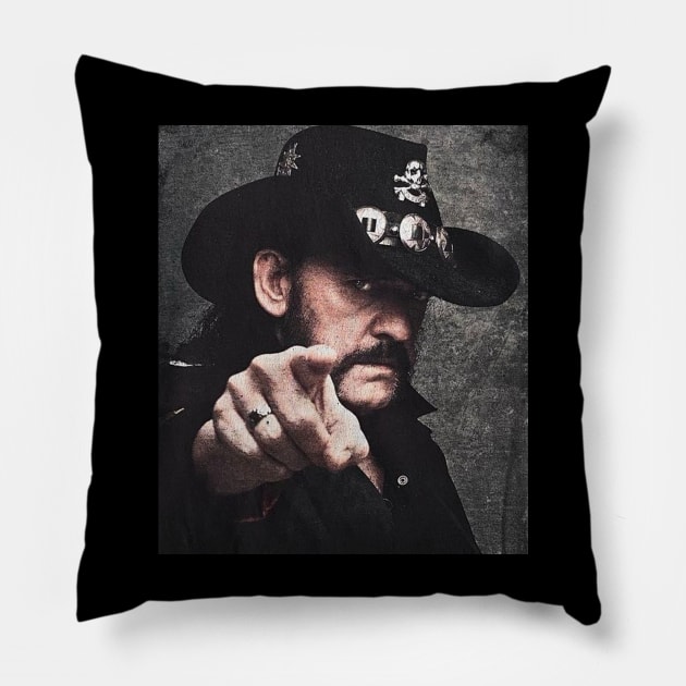 Lemmy. Pillow by PARIS^NIGHT