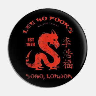 Lee Ho Fooks Funny Dragon Vintage Pin