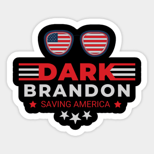 Dark Brandon Bumper Sticker - Funny Pro Biden Bumper Vinyl Waterproof Car  Bumper Stickers Dark Brandon Biden Meme Grunge Style