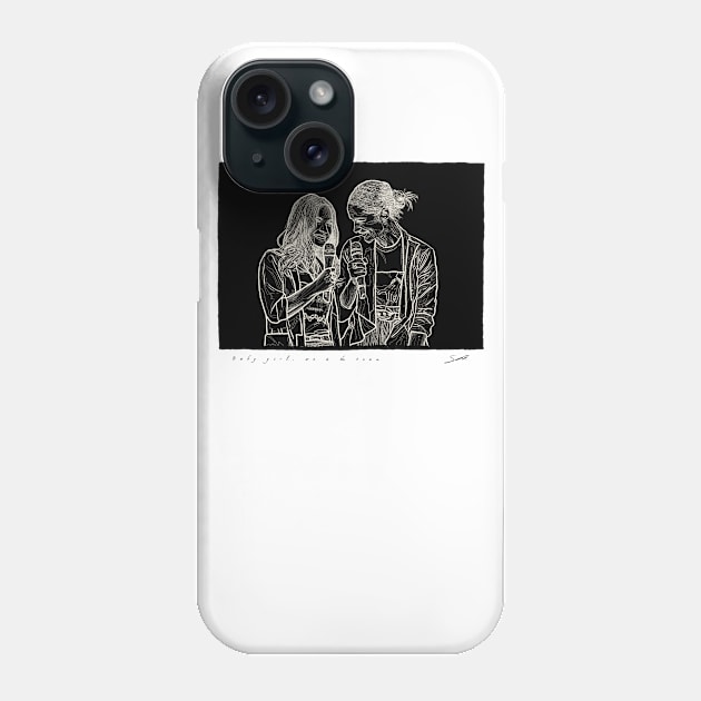 We is the Team (White Ink Version) Phone Case by styl