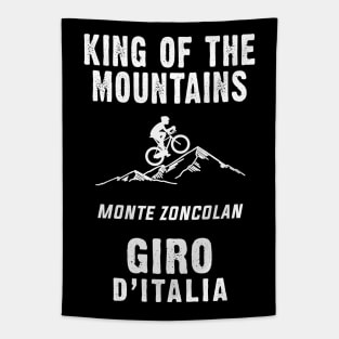 MONTE ZONCOLAN King of the mountains Giro d`Italia For The Cycling Fans Tapestry