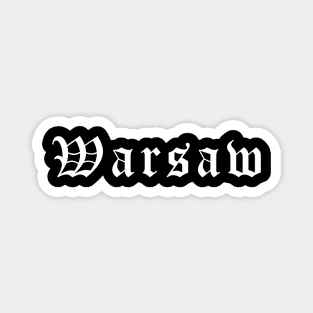 Warsaw Magnet