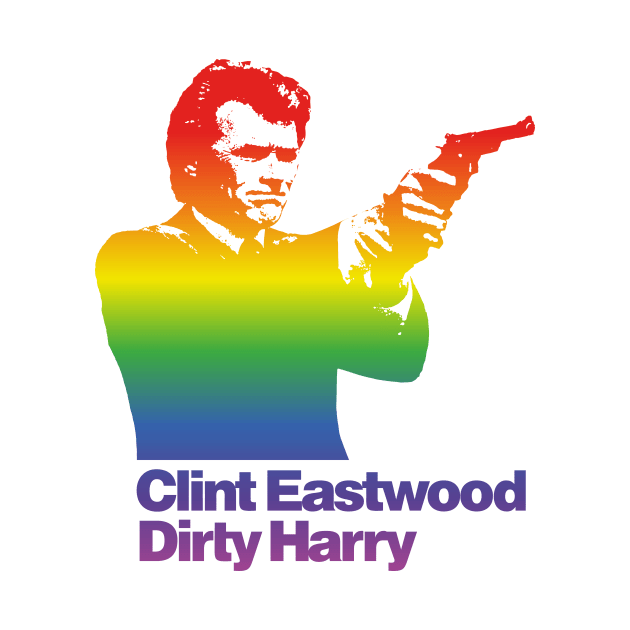 Dirty Harry (rainbow effect) by GraphicGibbon