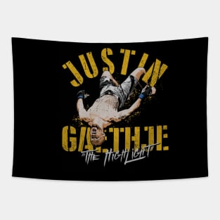 Justin Gaethje Backflip Tapestry