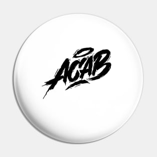 ACAB - Grunge Style Pin