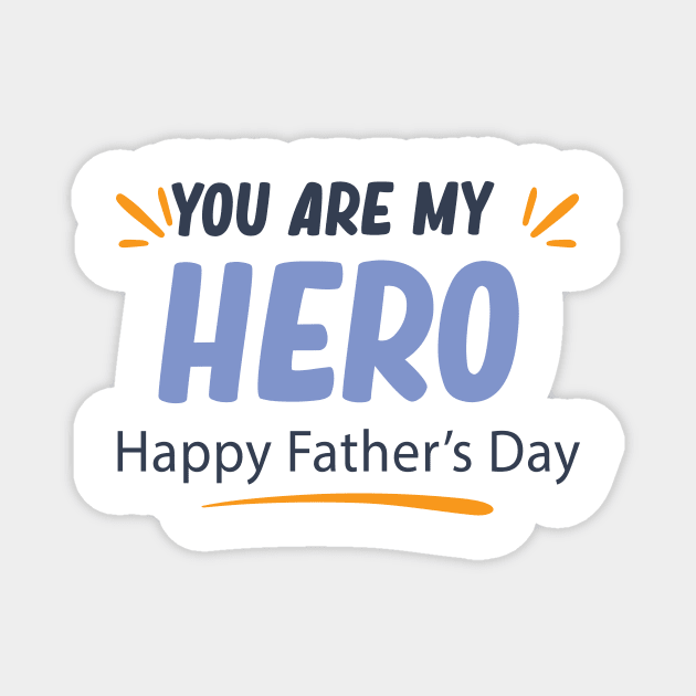 happy father day Magnet by Billionairestore