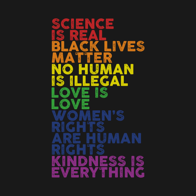 Science Is Real Love is Love by mintipap