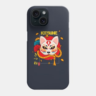 Kitsune Mask - Japanese Mythology Phone Case