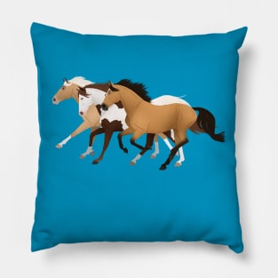 Spirit Riding Free - Equine Rampaige Pillow