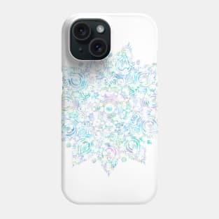 Pretty Metallic Mandala III Phone Case