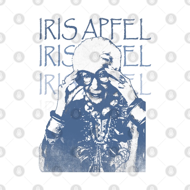 Iris-Apfel by nikalassjanovic