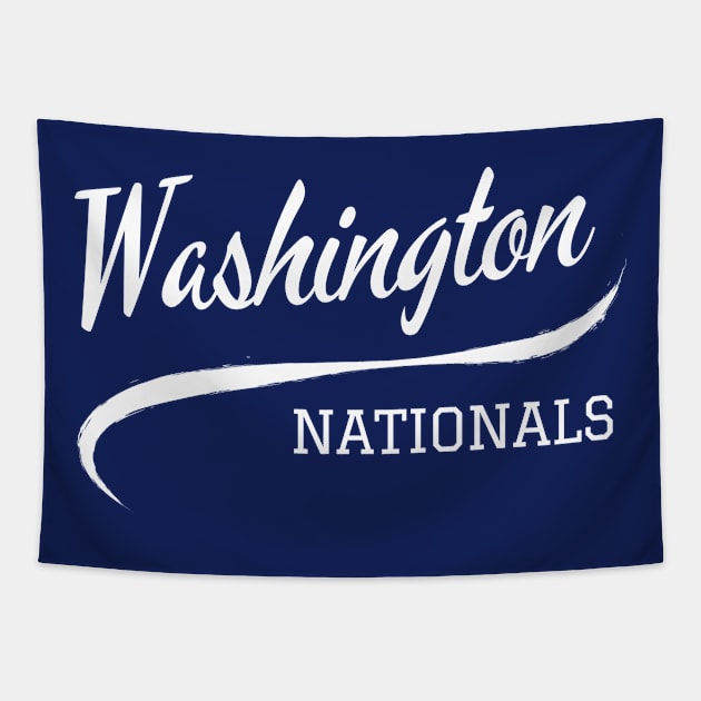 Nationals Vintage Tapestry by CityTeeDesigns