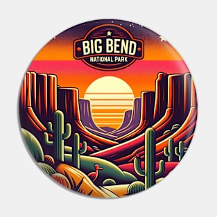 Big Bend National Park v02 Pin