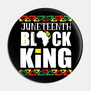 Juneteenth Black King Pin