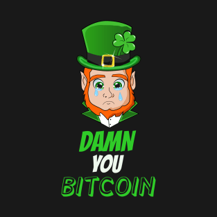 Funny Bitcoin Leprechaun T-Shirt