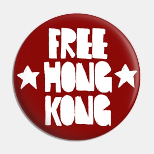 Free Hong Kong / HKG Freedom Now Pin