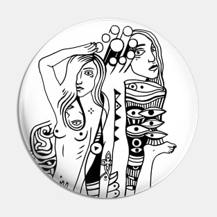 faces Pin