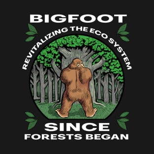 Bigfoot - in the forest. T-Shirt