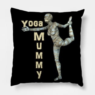 Yopga Mummy Standing Bow Pose Pillow