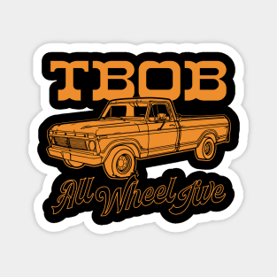 TBOB All Wheel Jive Pandemic Tour Truck 2021 Magnet