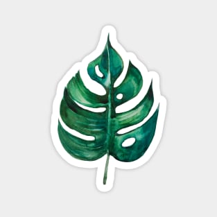 Monstera Banana Palm Leaf Magnet