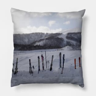 Skis Pillow
