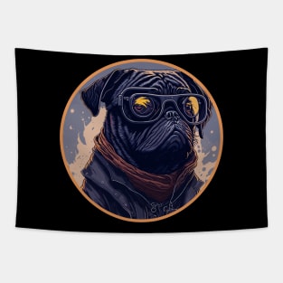 Steam Pug number 2 Tapestry