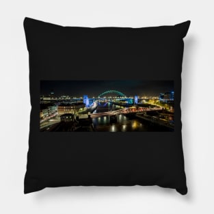 The Tyne Bridge Panoramic Pillow