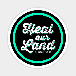 Heal our Land, 2 Chronicles 7:14 Magnet