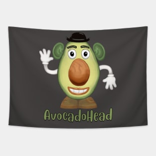 Avocado Head Tapestry