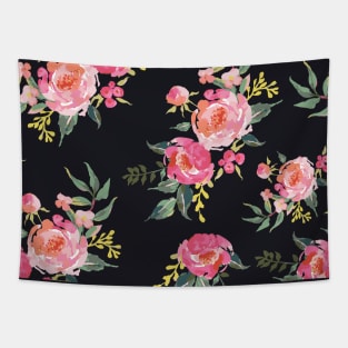 wild roses seamless pattern Tapestry