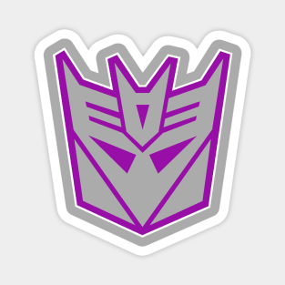 DECEPTICON - Gen 1 groovy tie dye Magnet