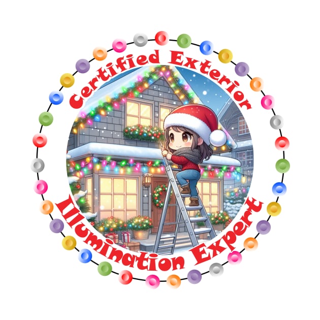 Chibi Mom - Certified Exterior Illumination Expert by PlayfulPandaDesigns