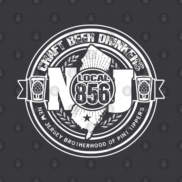 NJ CRAFT BEER DRINK LOCAL 856 by ATOMIC PASSION