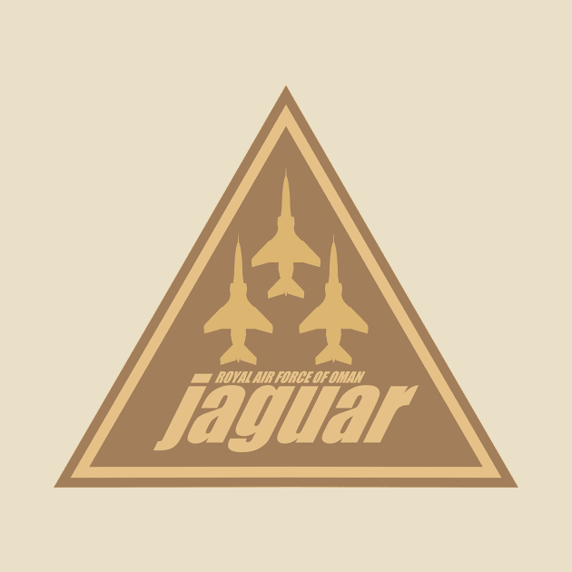 Oman Sepecat Jaguar Patch (Small logo) by Tailgunnerstudios